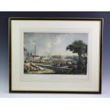 Railway Interest: W.Day after David Octavius Hill, A pair of coloured lithographs