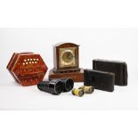 A collection of vintage items comprising a boxed Rosetti Rambler concertina,