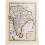 Herman Moll, (fl. 1678-1732), Map of 'The west part of India
