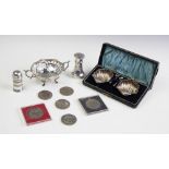 A selection of small silver and coinage,