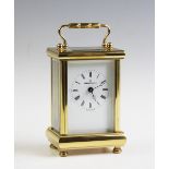 A Boodle and Dunthorne carriage timepiece,