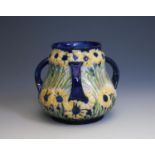 A William Moorcroft for James Macintyre & Co, florian ware vase, circa 1905,