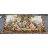 A modern French machine woven tapestry,