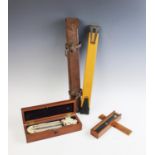 A Victorian Pizzi & Co Mason's ivory hygrometer,