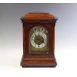 An early 20th century German bracket clock by Junghans
