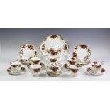 A Royal Albert Old Country Roses tea service,