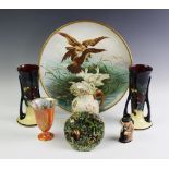 A Wedgwood fairyland lustre vase,