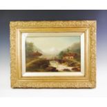 In the manner of Henry Armstrong Whittle (1834?1904), Oil on board, A pair of landscapes with