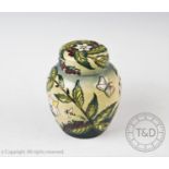 A Moorcroft ginger jar and cover, decorated in the 'Fruit Garden' design by Nicola Slaney 2000,