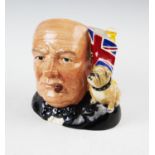 A Royal Doulton special edition D6907 character jug modelled by Stanley James Taylor as Winston