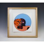 Peter Lloyd (Modern British), Limited edition print on paper, 'Head Lock', Signed and dated to