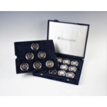 A Westminster 'London 2012' set of twenty nine proof coins celebrating the London 2012 Olympics,