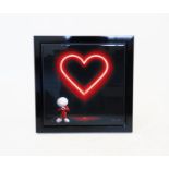 Doug Hyde (Modern British), Limited edition giclee print on paper, 'The Message Of Love', Signed