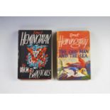 HEMINGWAY (E), THE OLD MAN AND THE SEA, UK 1st edition, illustrated blue boards with DJ, London,