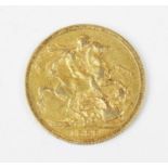 A Victorian gold sovereign dated 1888, gross weight 8.0gms