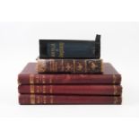 SHAW (W.A.) MANCHESTER OLD AND NEW, 3 vols, embossed and gilt titled red boards, London, Cassell and