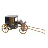 MODELLO di carrozza. Primi '900 Misure: cm 64 x 18 x h 24