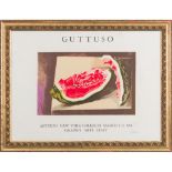 RENATO GUTTUSO (Bagheria (PA) 1911 - Roma 1987) MANIFESTO litografico "Artexpo New York Coliseum
