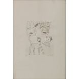 VICTOR BRAUNER (Piatra Neam? 1903 - Parigi 1966) INCISIONE "Trasfigurazione", esemplare 26/80.