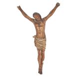 CRISTO in cartapesta (rotture e mancanze). Sicilia XVIII secolo Misure: h cm 64