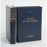 DUE VOLUMI "l'Italia di mio padre" di Mino Caudana, edito da Centro editoriale nazionale.