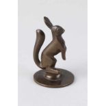 Antikes deutsches Art Deco WMF Bronze-Eichhörnchen. Circa 1925. Größe: 5 cm. In gutem Zustand.