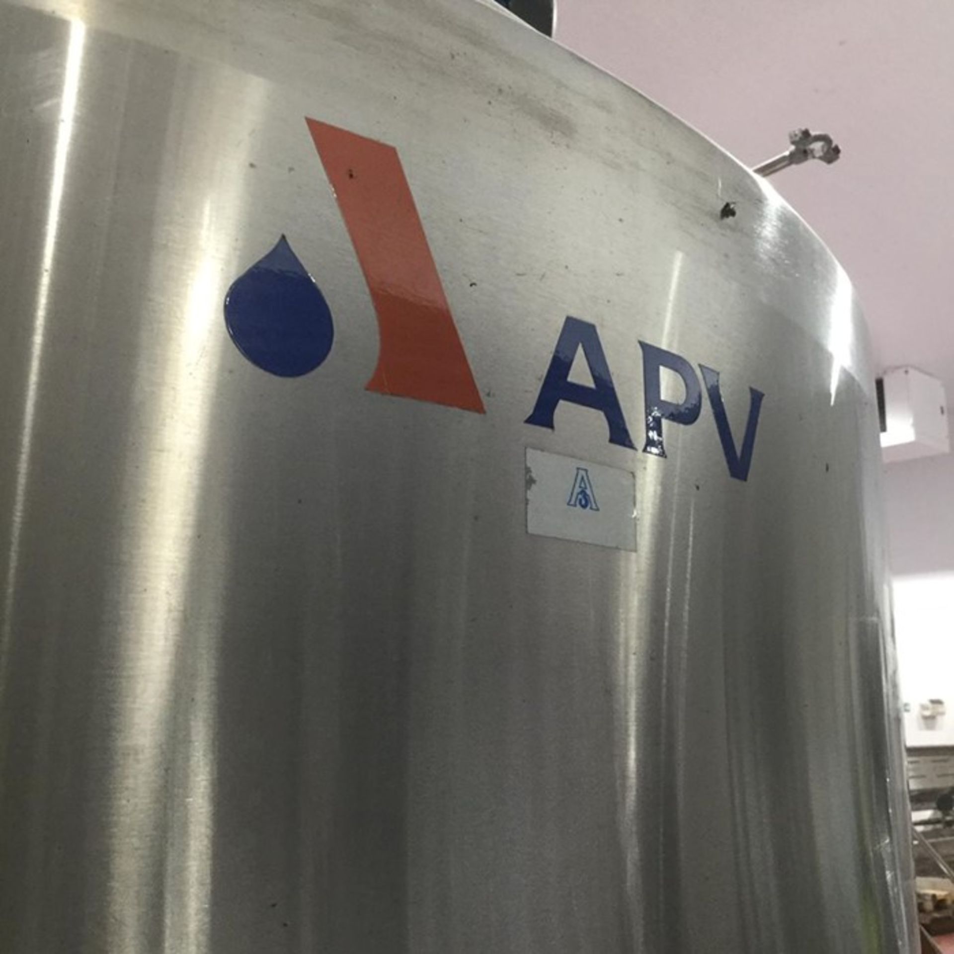 APV 2000 LITRE STAINLESS STEEL TANK - Image 3 of 5