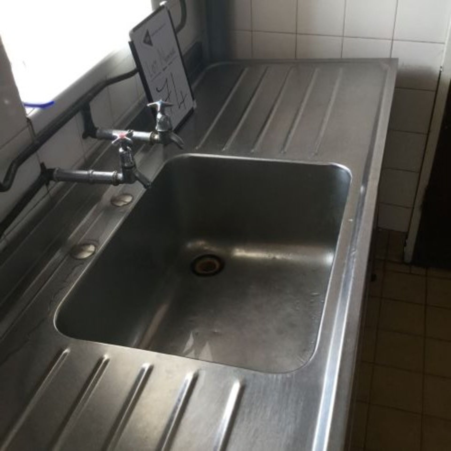 STAINLESS STEEL SINK - Image 2 of 2
