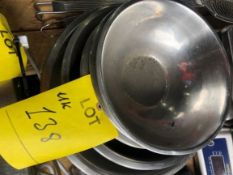 VARIOUS STAINLESS STEEL BOWLS