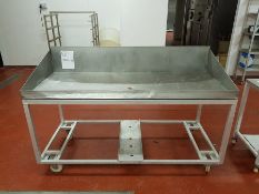 BUTCHER'S DRAINING TABLE
