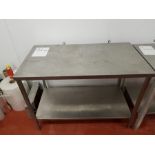 STAINLESS STEEL TABLE