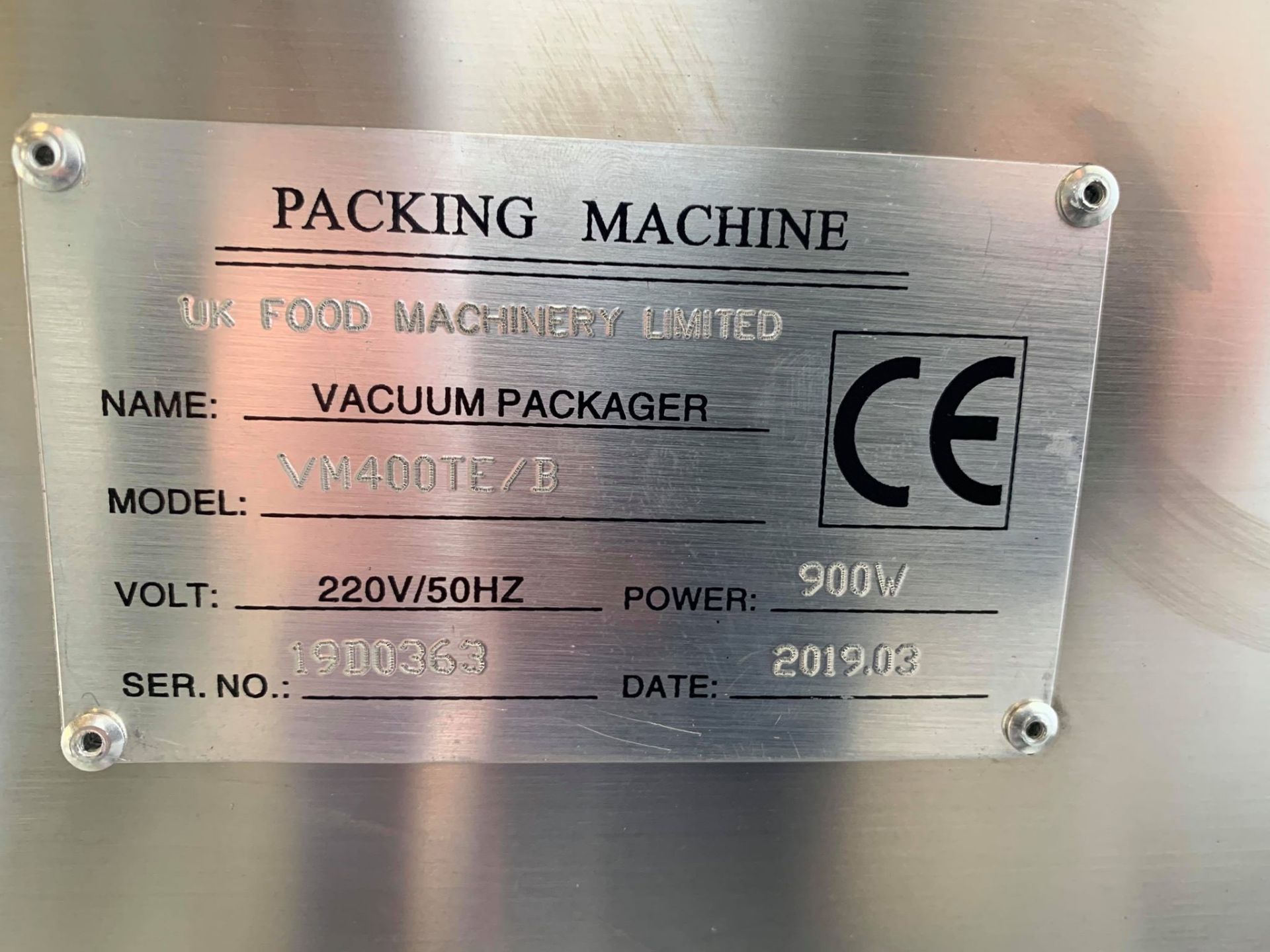 UKFM BRAND NEW TABLE-TOP VACUUM PACKER - Image 5 of 9