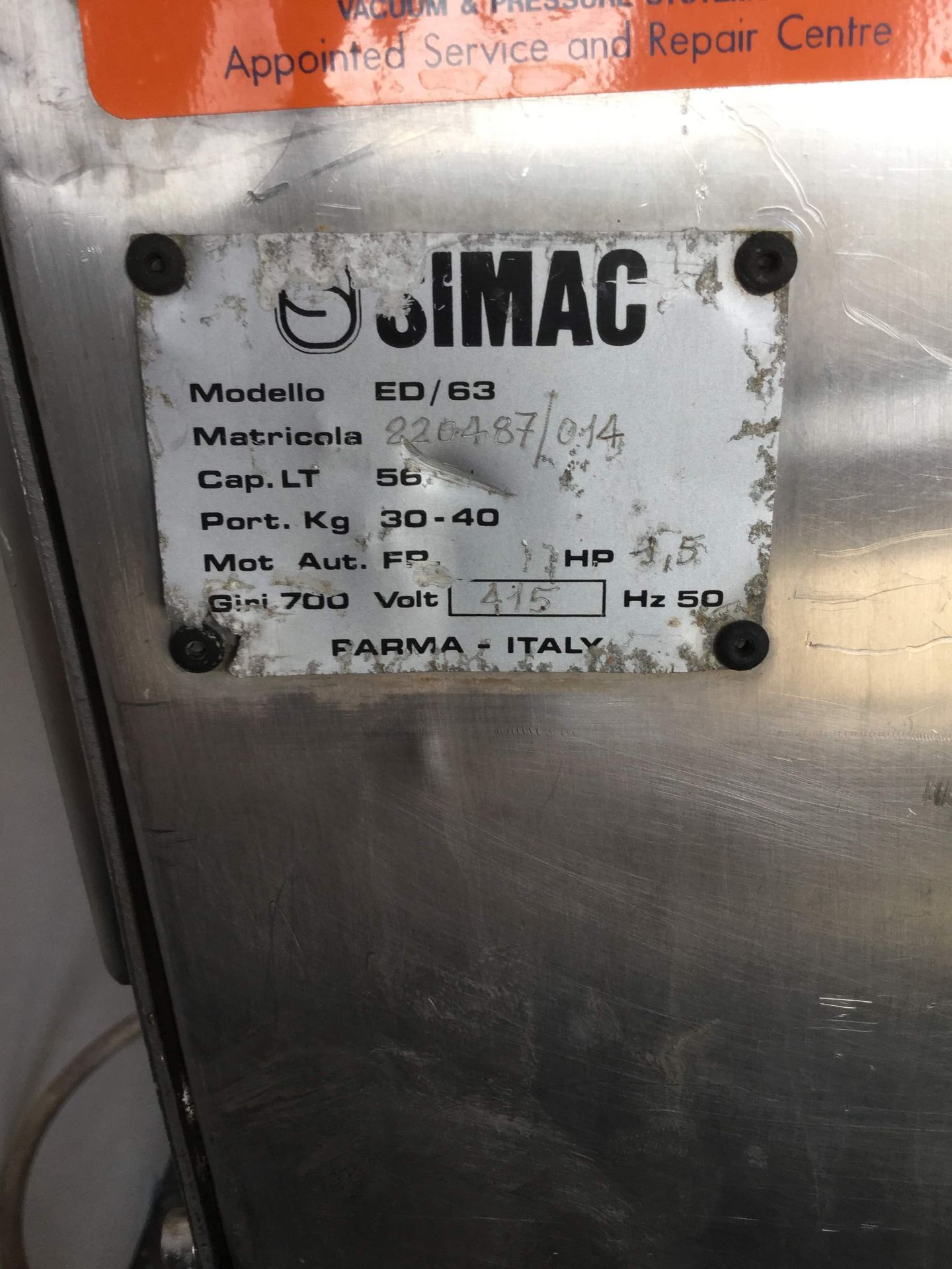 SIMAC ED/63 SALAD SPINNER - Image 6 of 6