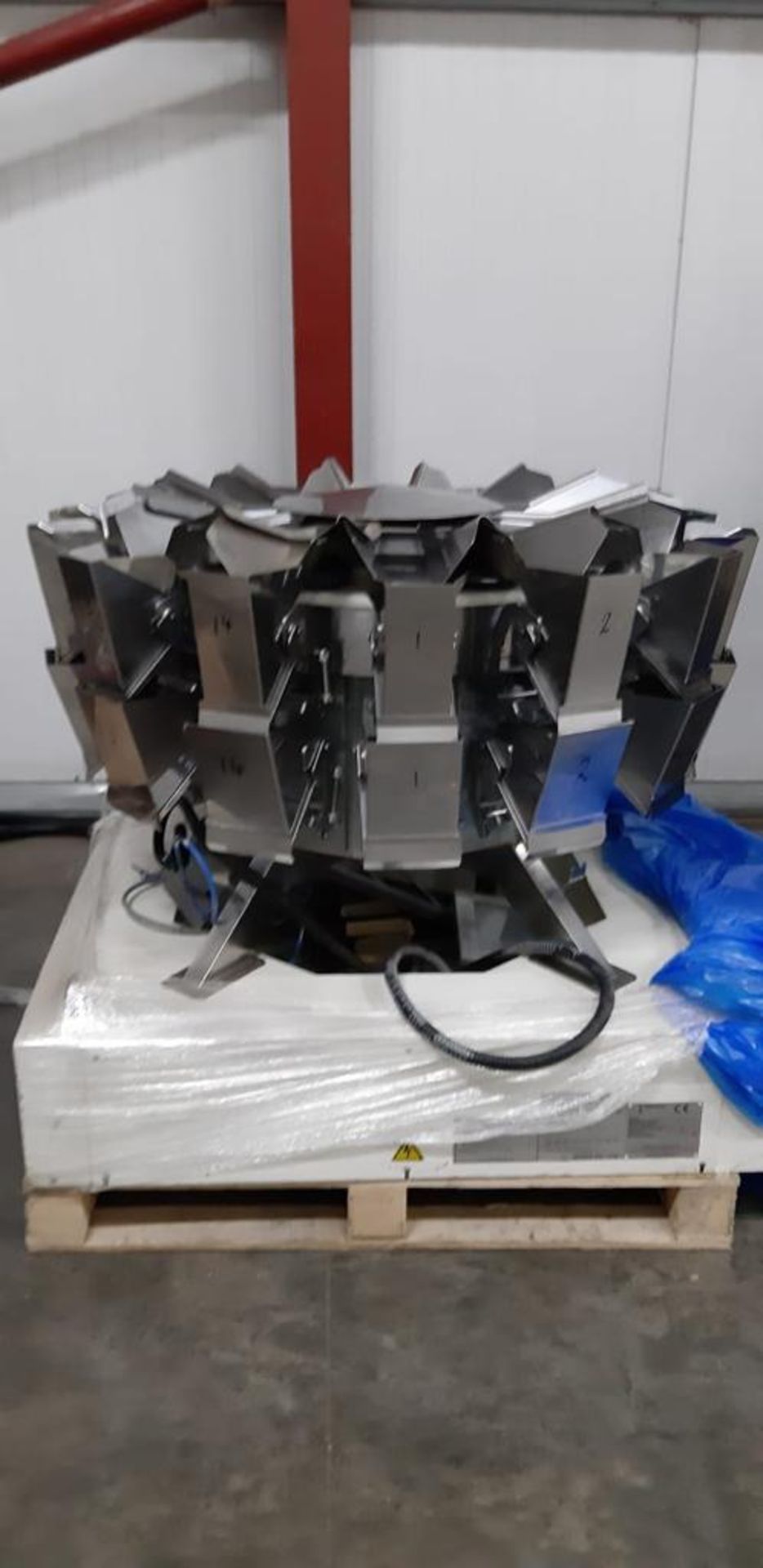 ISHIDA 14-PAN MULTIHEAD WEIGHER