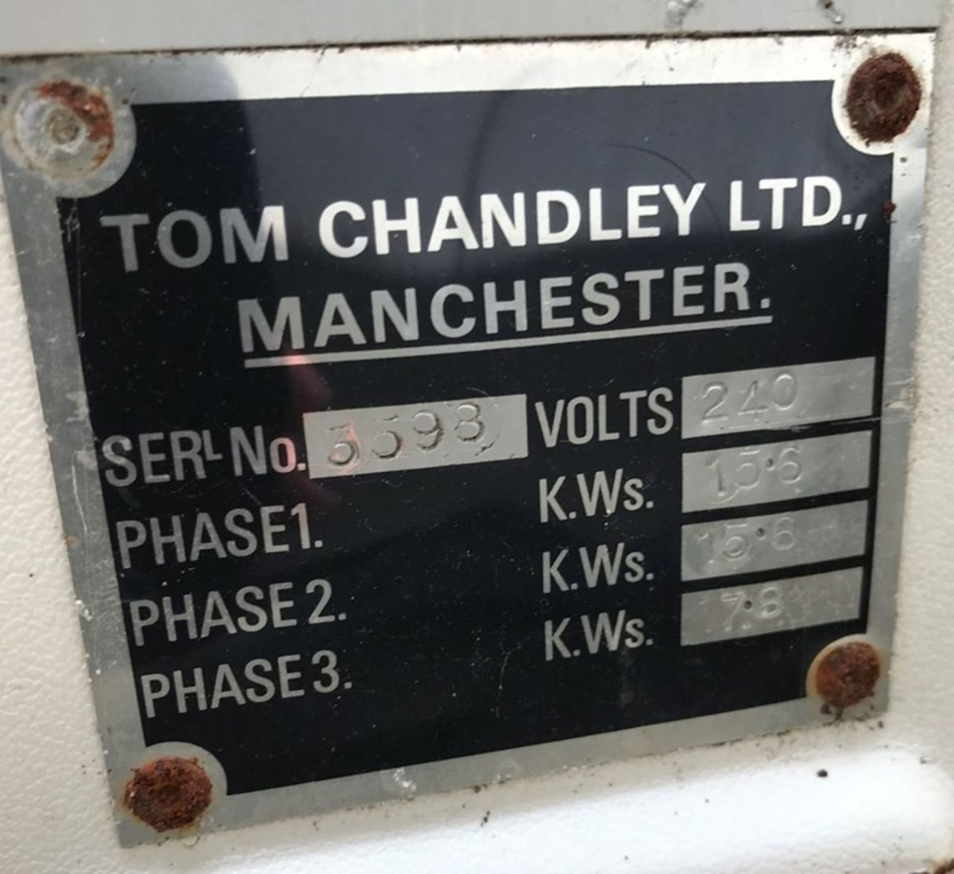 TOM CHANDLEY OVEN - Image 3 of 3