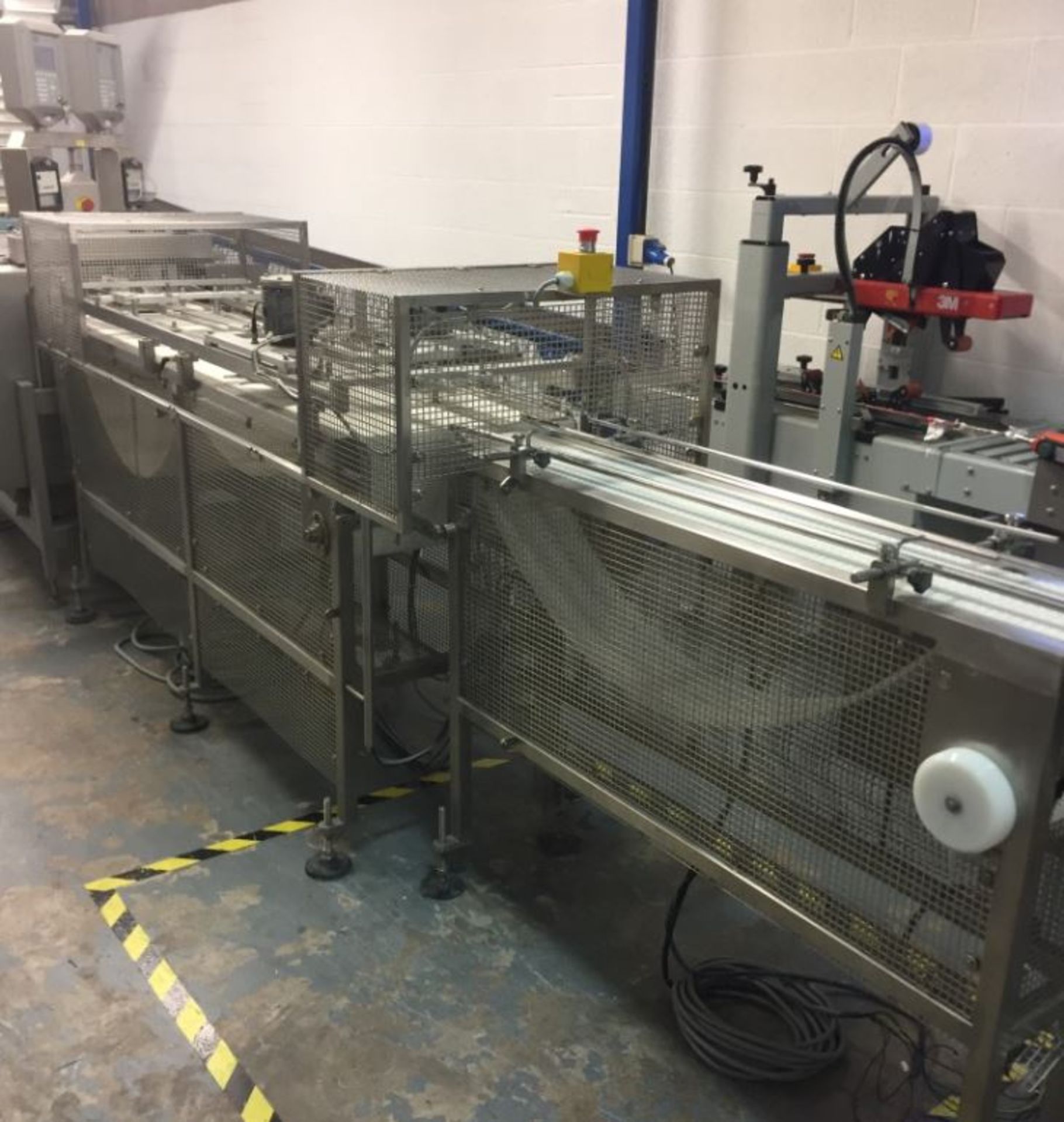 WARD-BEKKER TWIN CHECK-WEIGHER/METAL DETAL DETECTOR WITH FORTRESS METAL DETECTOR AND CONVEYORS - Image 3 of 20
