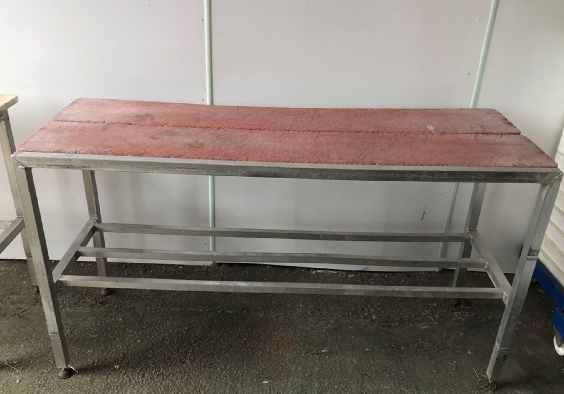 BUTCHERS CUTTING TABLE