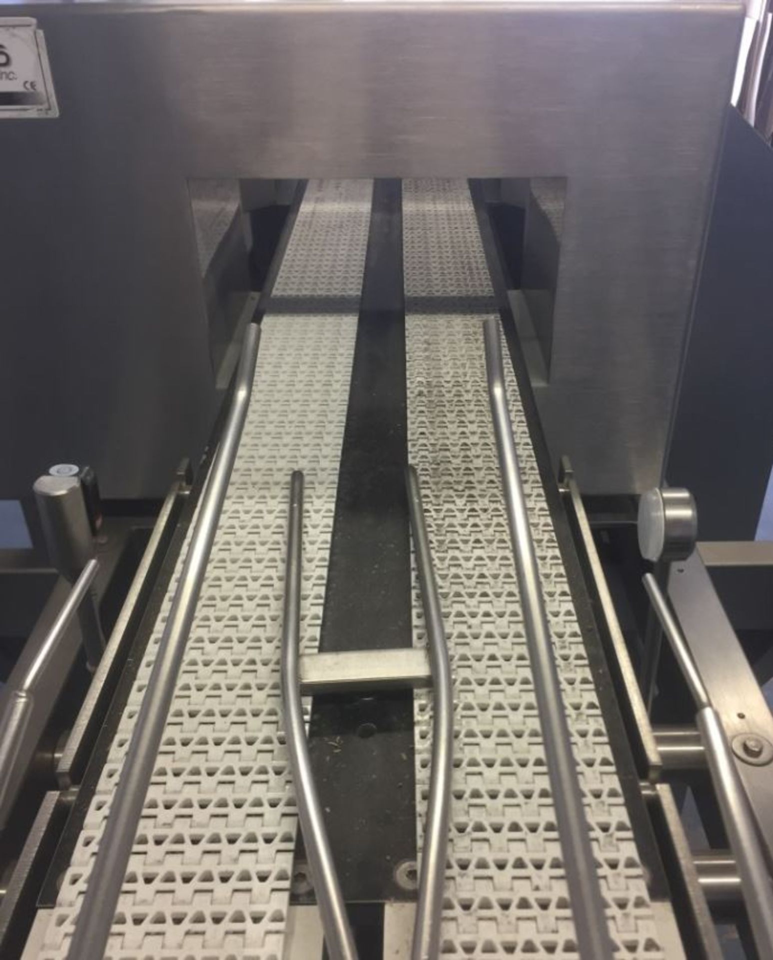 WARD-BEKKER TWIN CHECK-WEIGHER/METAL DETAL DETECTOR WITH FORTRESS METAL DETECTOR AND CONVEYORS - Image 10 of 20