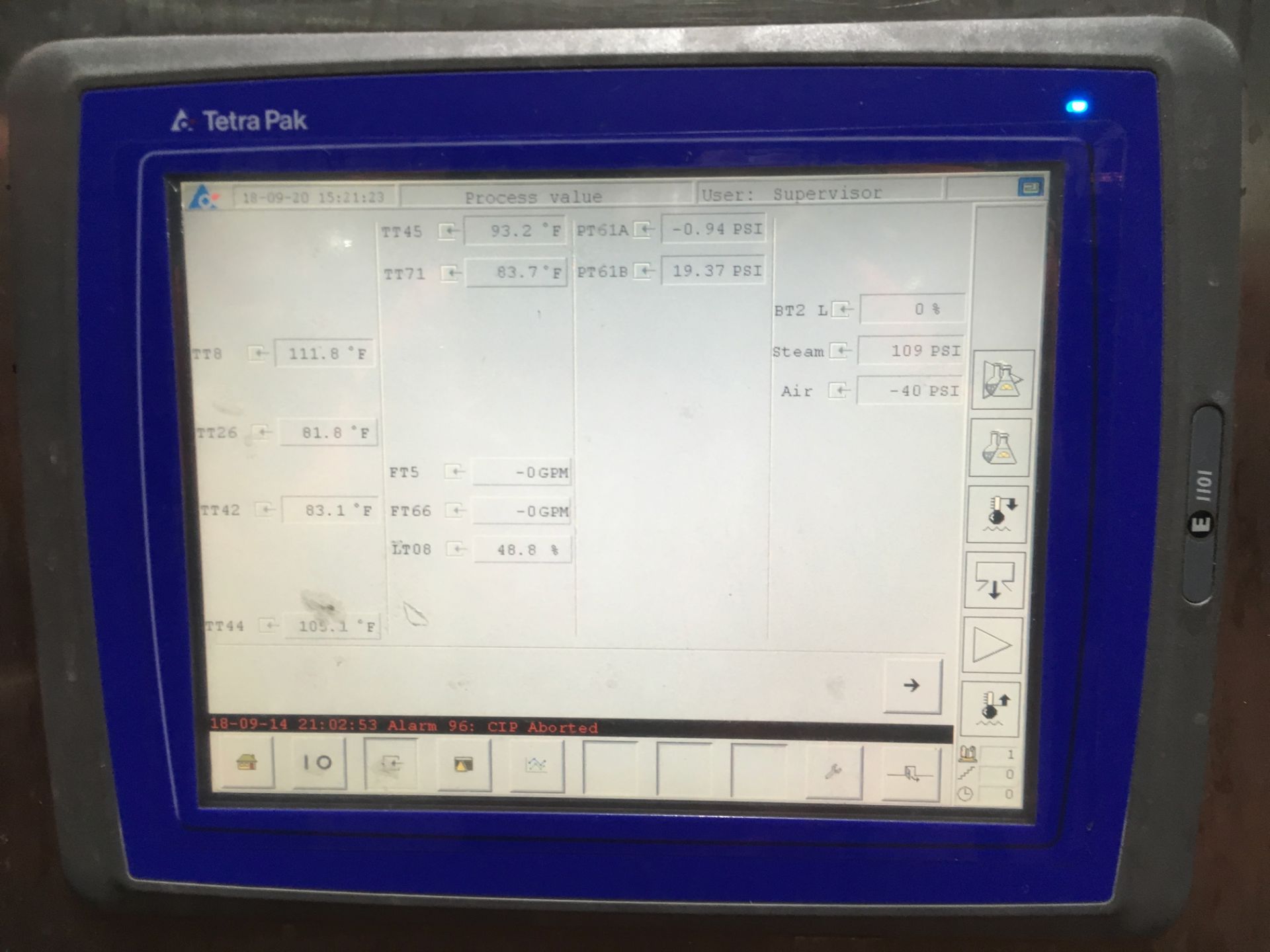 2007 Tetra Pak Skid Mounted HTST Pasteurization System - Rated for 100 GPM - Single Serve Line - Image 6 of 17