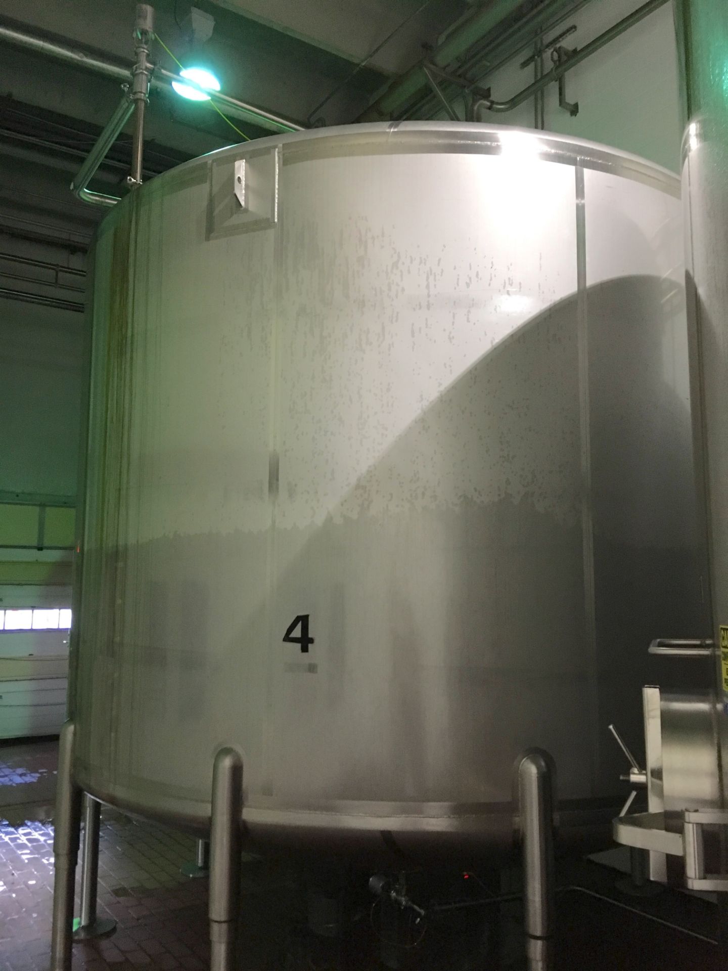 Cherry Burrell 8000 Gallon Stainless Steel Mix Tank; Serial: E-003-90-2 Side Manway, Side Mounted - Image 2 of 9