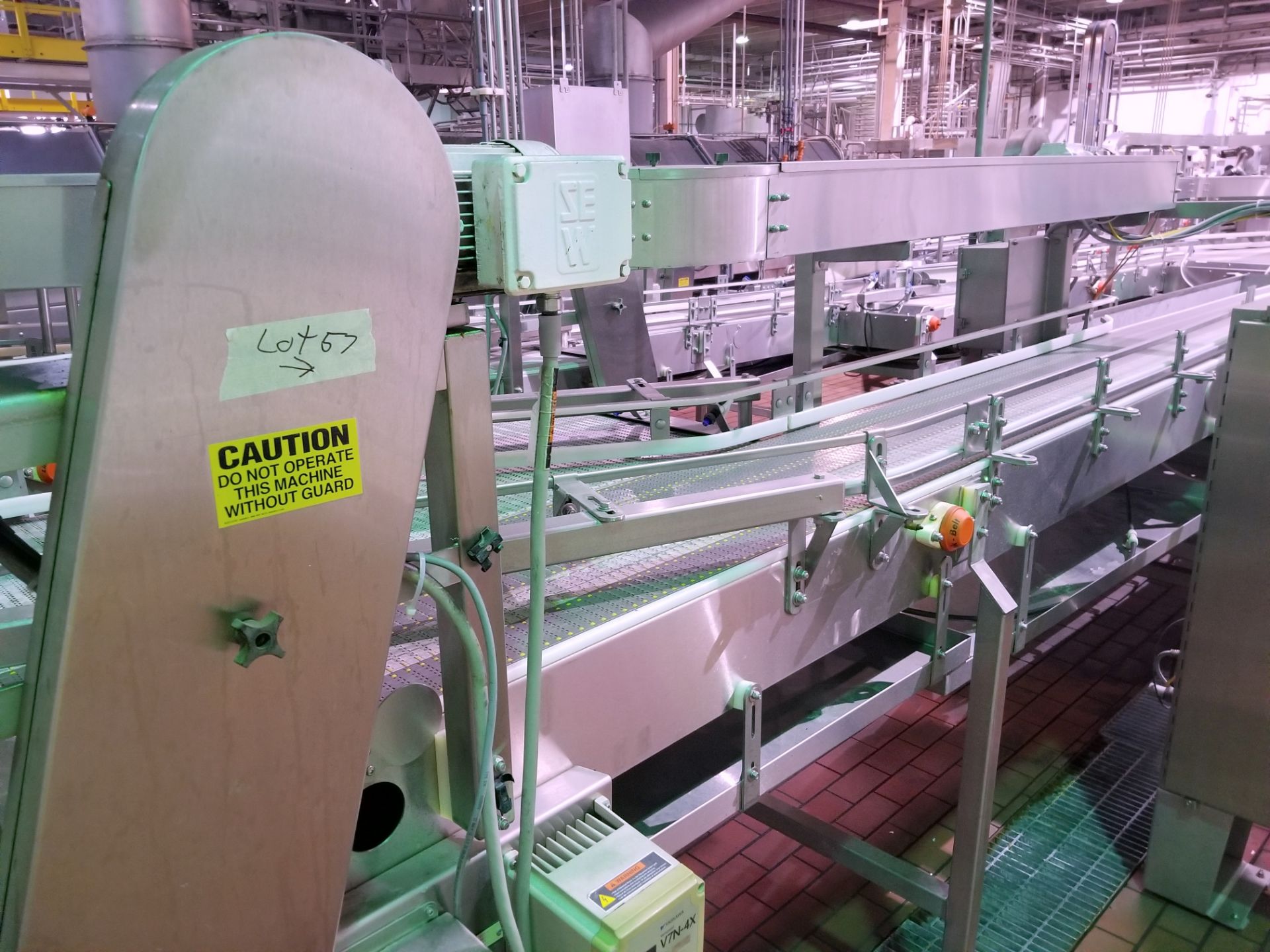 2007 Sentry Crossover Conveyor from 4.5 inch to Double 4.5 to Slow Down Module - Image 11 of 11