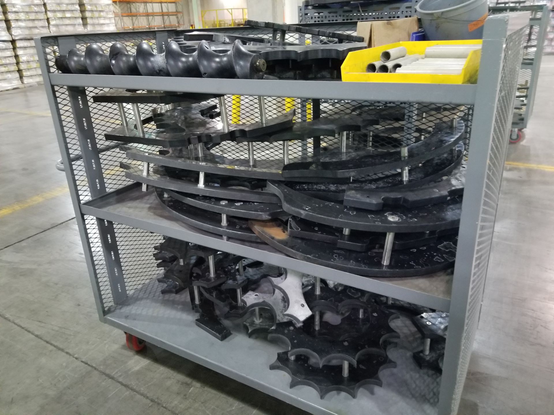 Rack of Change Parts - US Bottlers TriBlock