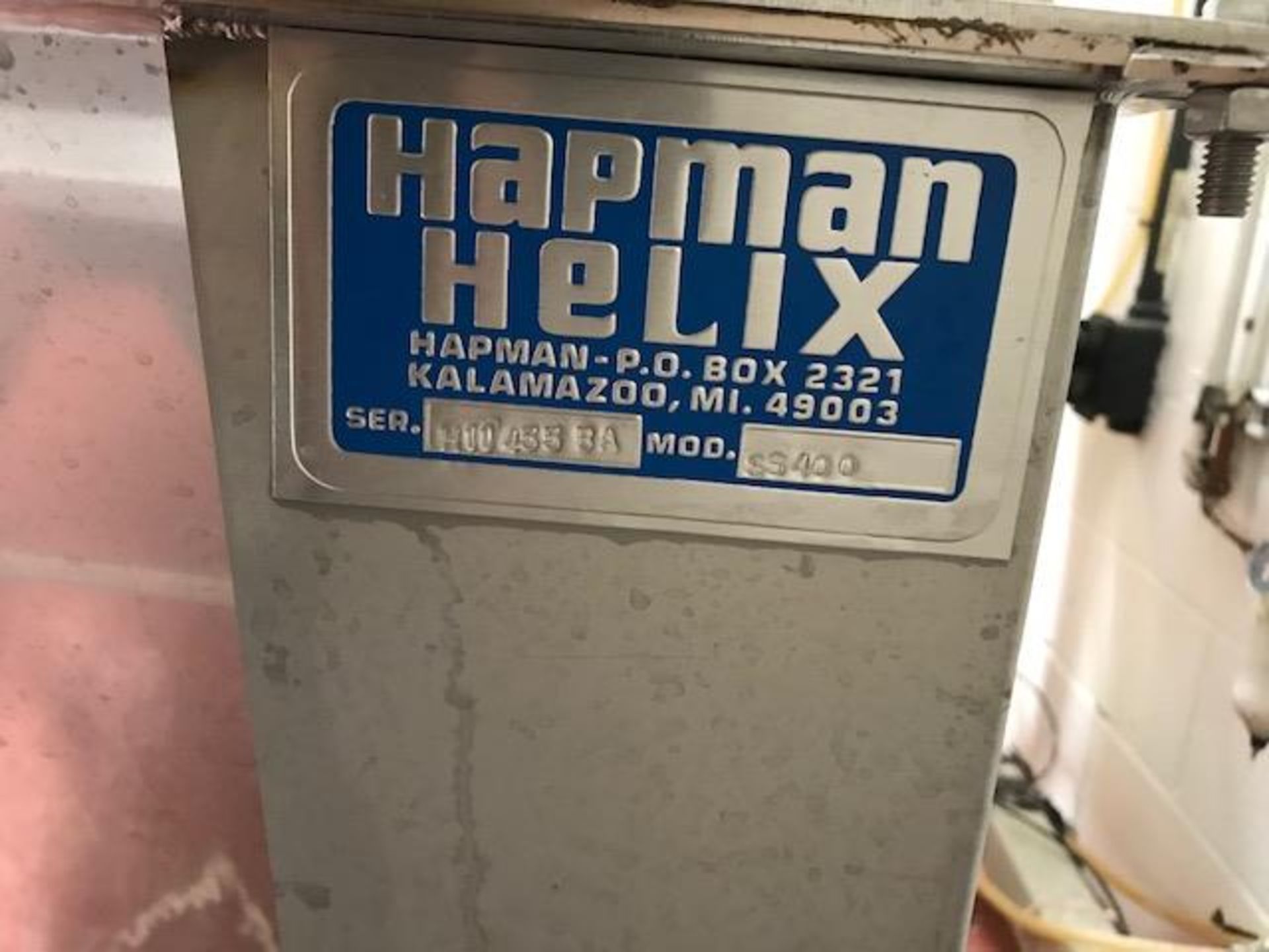 Hapman Stainless Steel Super Sack Bulk Unloader System - Image 10 of 13