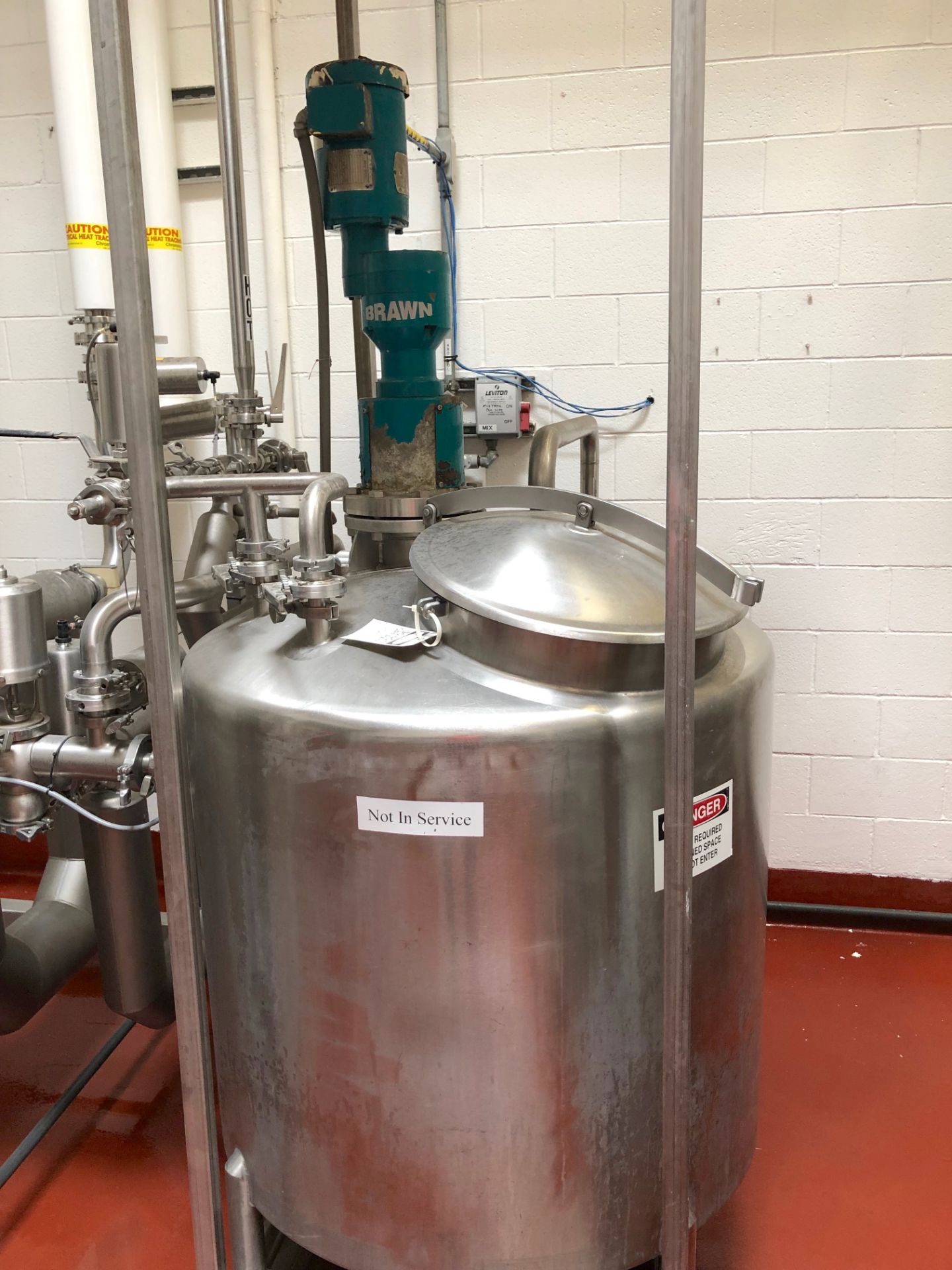 RDM Technologies Syrup Batch Mixing System on Stainless Steel Frame - Image 2 of 9