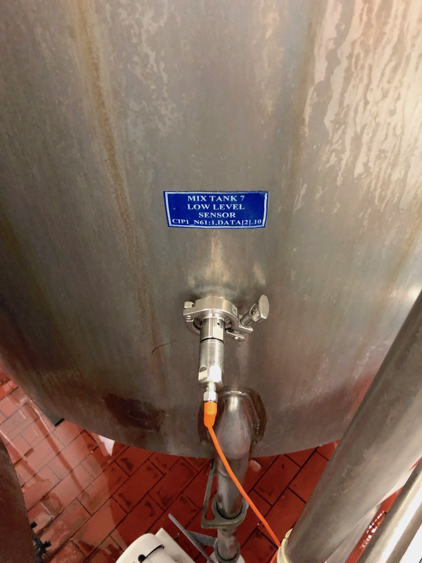 Cherry Burrell 850 Gallon Stainless Steel Mixing Tank - Image 2 of 5
