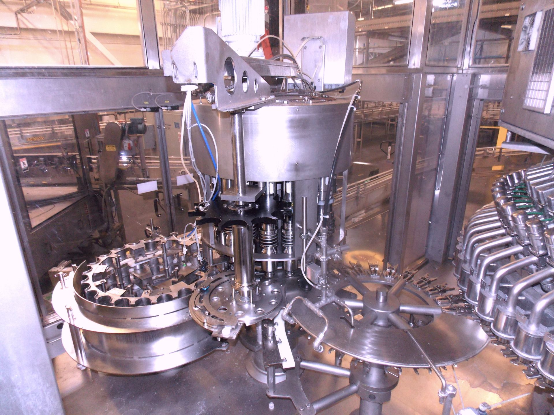 Krones Volumetric S-60 Valve Filler with 18 Head Screw Capper - Image 10 of 21