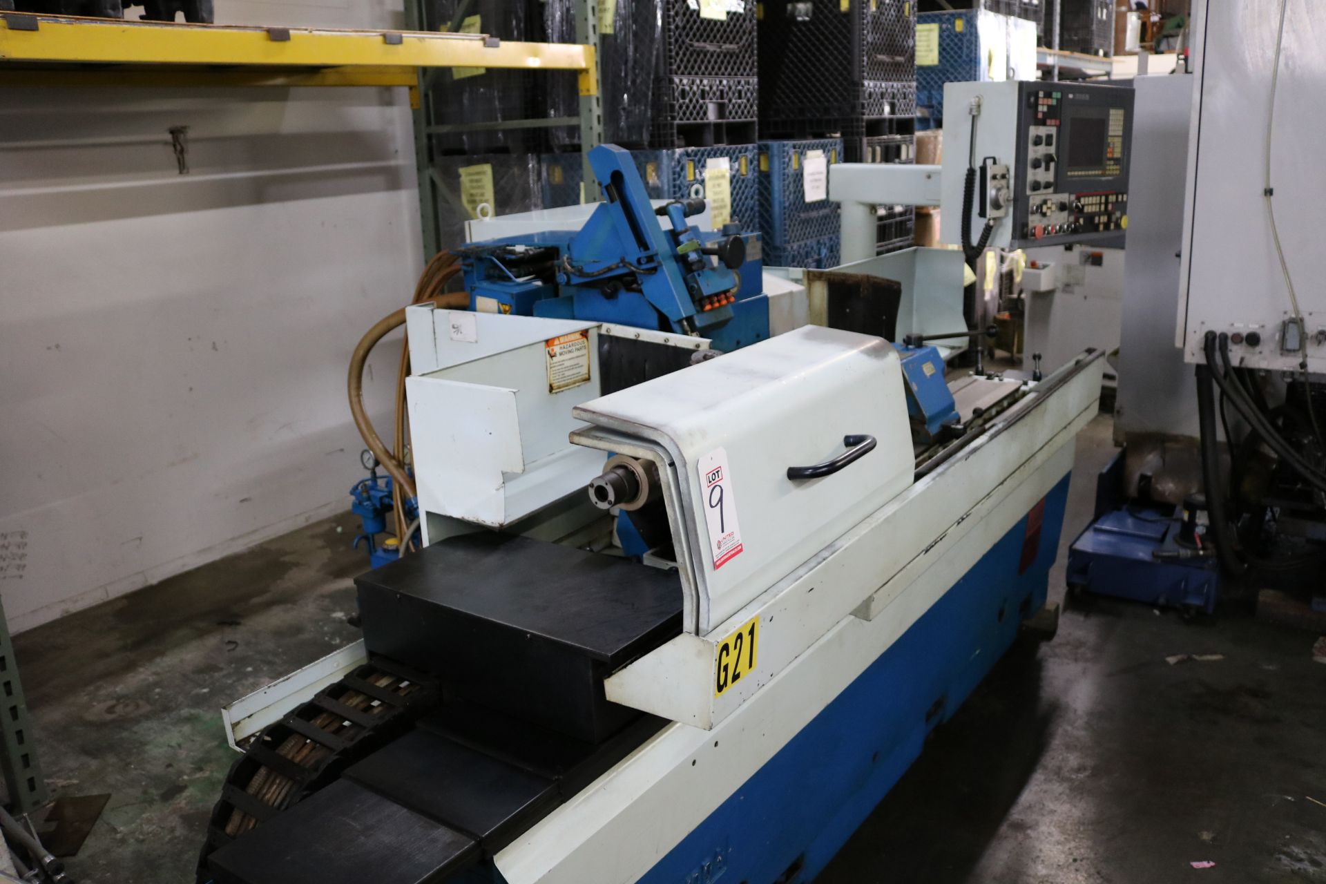 1995 TOYODA CNC GRINDER, MODEL RC4995, TYPE GL-4P-100E, GC 32 CNC CONTROL, 39.4 BETWEEN CENTERS, - Image 18 of 21