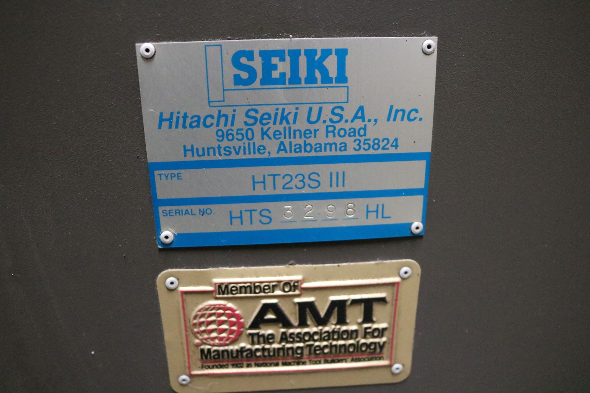 1996 HITACHI SEIKI CNC TURNING CENTER, MODEL HT23S III, SEICOS L CNC CONTROL, 10" CHUCK, 3,600 - Image 16 of 23