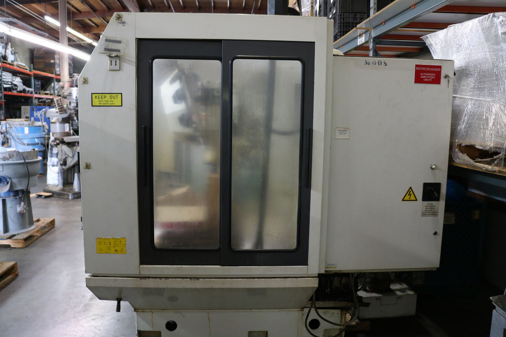 FANUC DRILL MATE CNC VERTICAL TAPPING CENTER, MODEL 10, TRAVELS: 19.6" X 14.9" X 12.9", 36" X 14" - Image 10 of 11