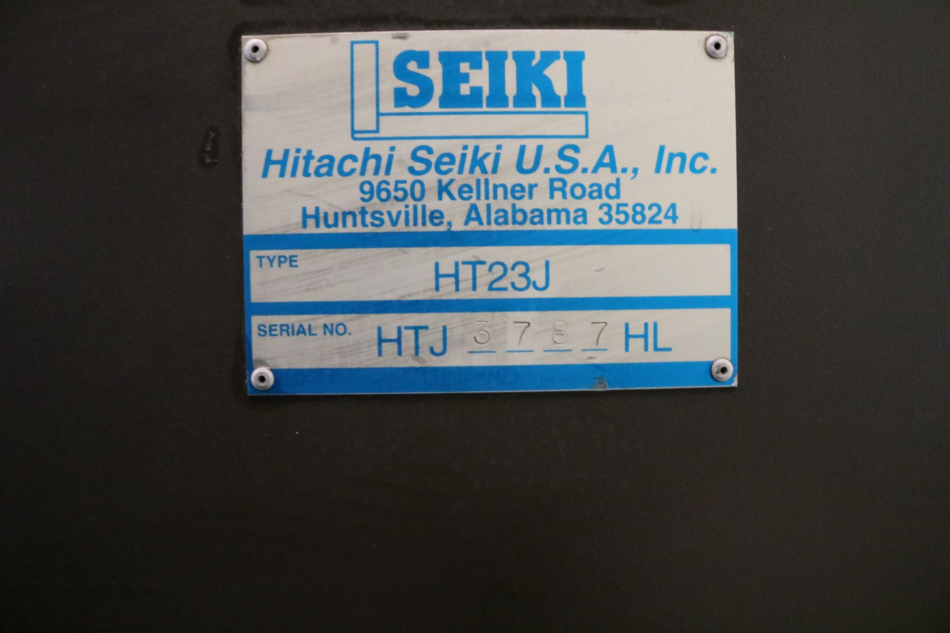 1999 HITACHI SEIKI CNC TURNING CENTER, MODEL HT23J, SEICOS J CNC CONTROL, 8" CHUCK, 4,500 RPM, 2. - Image 19 of 26